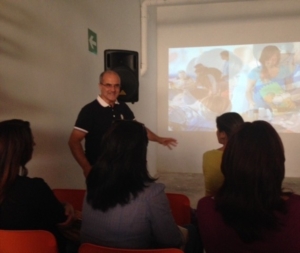 presentazione laboratori-Incontro con i genitori al c.a.g 