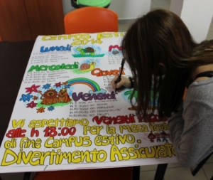 Preparativi campus estivo 2014